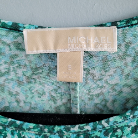 Michael Kors Teal Midi Dress 👗 - Picture 2 of 5